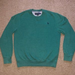 Green Polo Crewneck